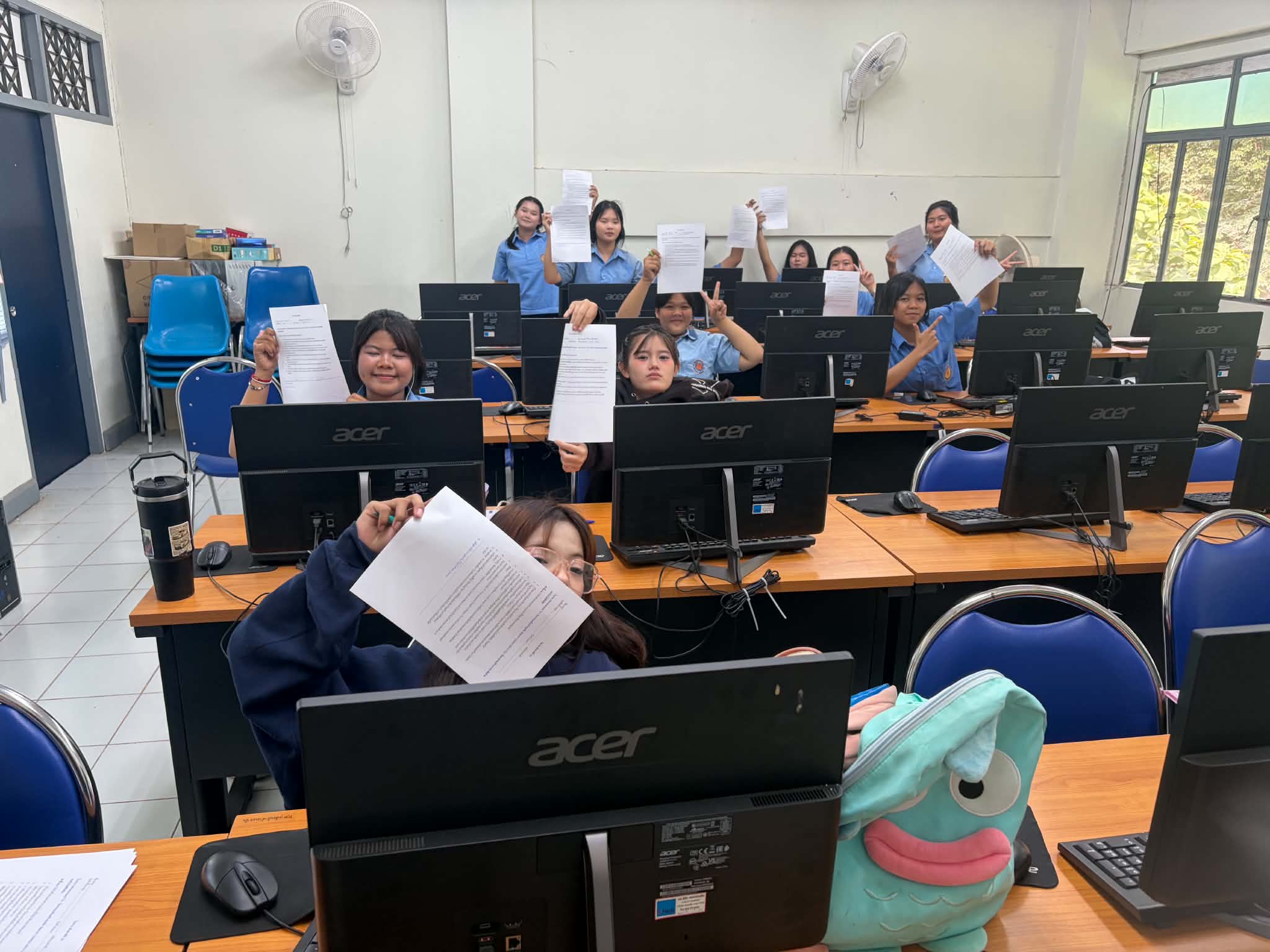 กิจกรรมจิตอาสาต่อต้านการทุจริตด้วยเทคโนโลยีดิจิทัล